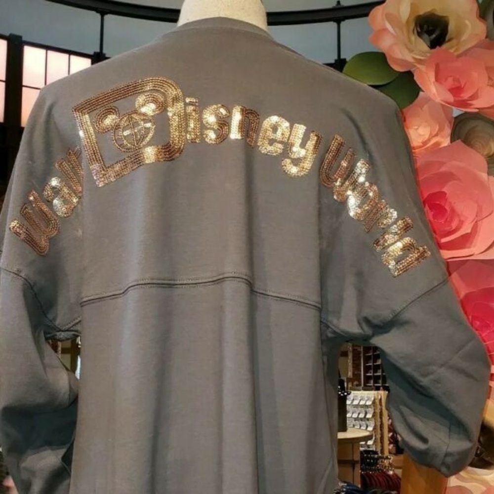 Disney Parks Briar Rose Spirit Jersey Gray